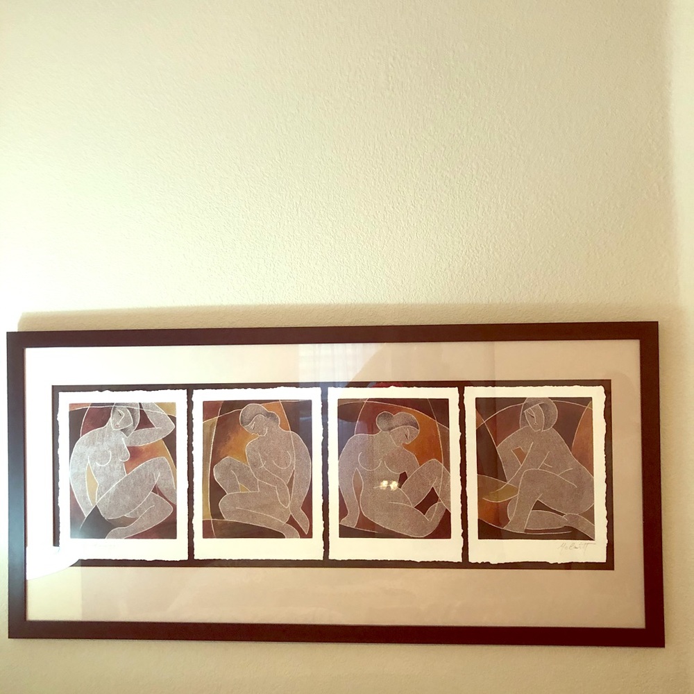 McCavett Wall Print 24” x 52” Framed